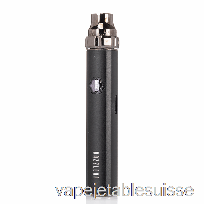 Vape Suisse Dazzleaf Squarii Top Twist 510 Batterie Noir